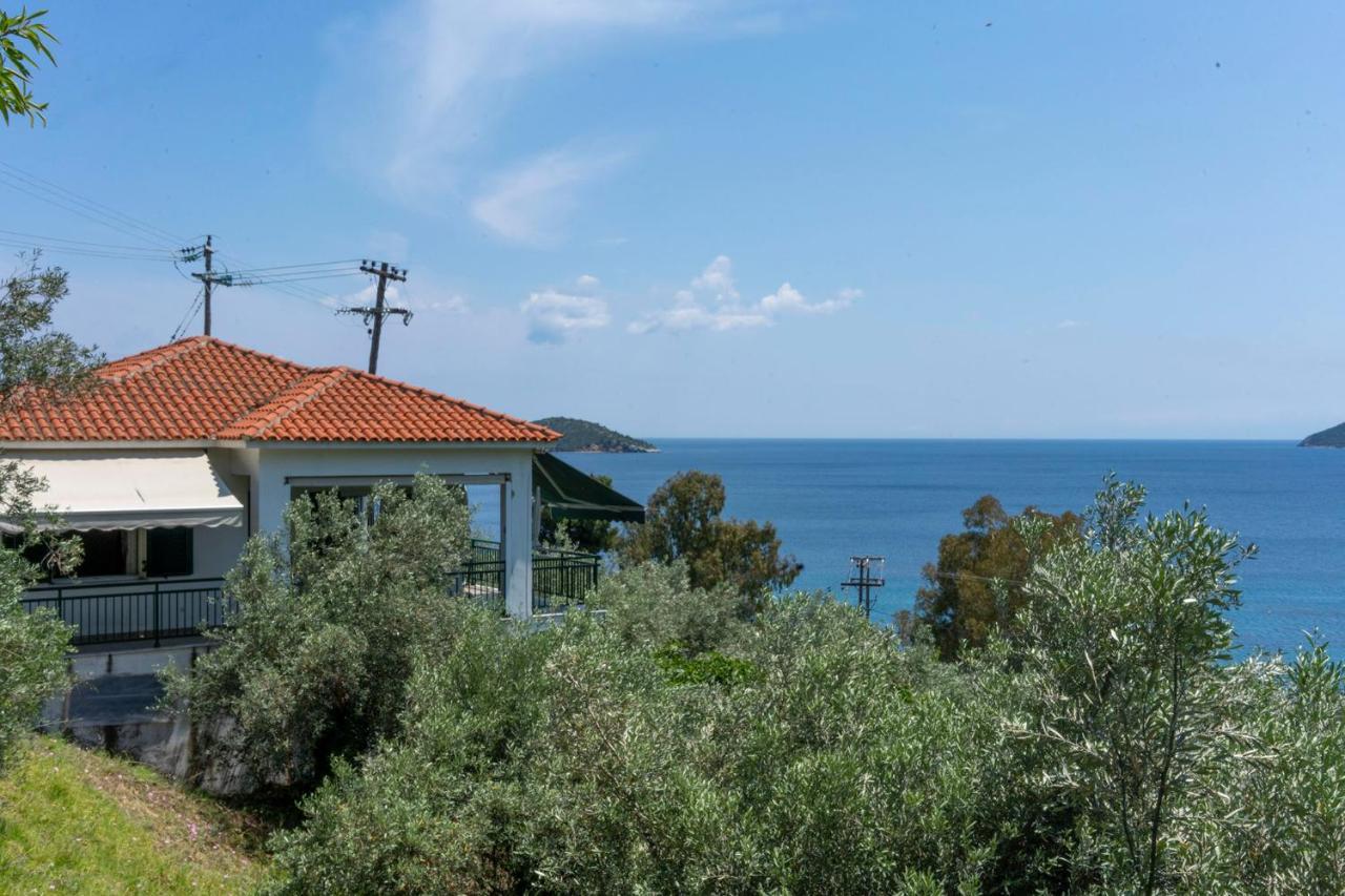 Ftelia House Villa Skiathos Exterior photo